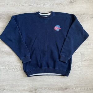 Planet Hollywood Aspen Gear For Sports Navy Crewneck Sweater